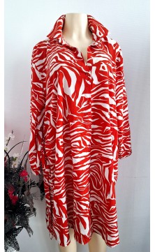 dress/shirt red and white