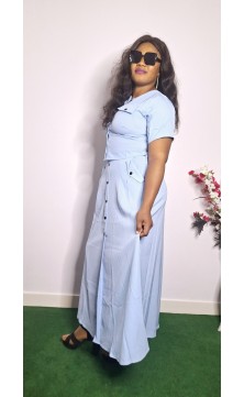 blue set skirt/shirt