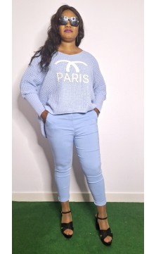 blue pull, one size