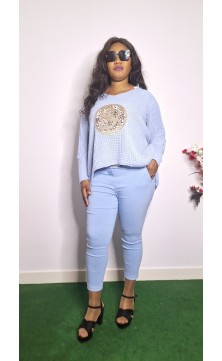 blue pull, one size