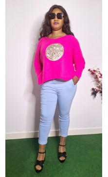 fuchsia pull, one size