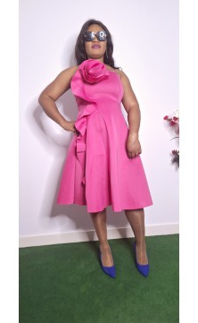 ceremony dress with knot