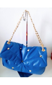 blue carrier bag