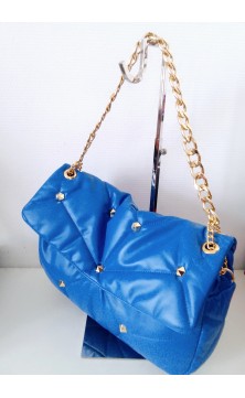 blue carrier bag