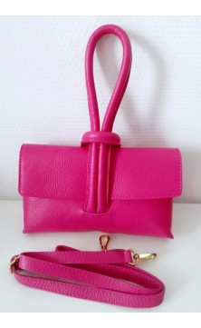 Ceremony purse, fuchsia