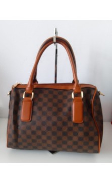 Bag Sara dark brown with...