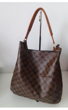 Bag Sara marron light and dark brown