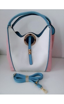 big bag white/pink/blue