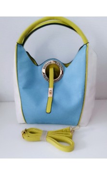 big bag, blue/white/yellow