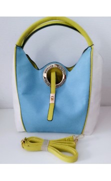 big bag, blue/white/yellow