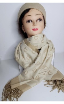shawl D, gold