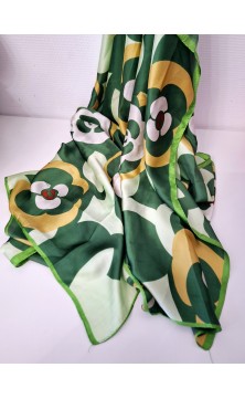 foulard vert /jaune