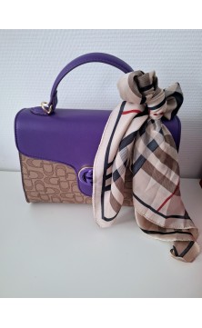 Petit foulard  B pour cou et sac