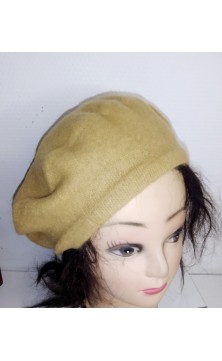 Béret brun clair