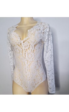 white body with lacework,...