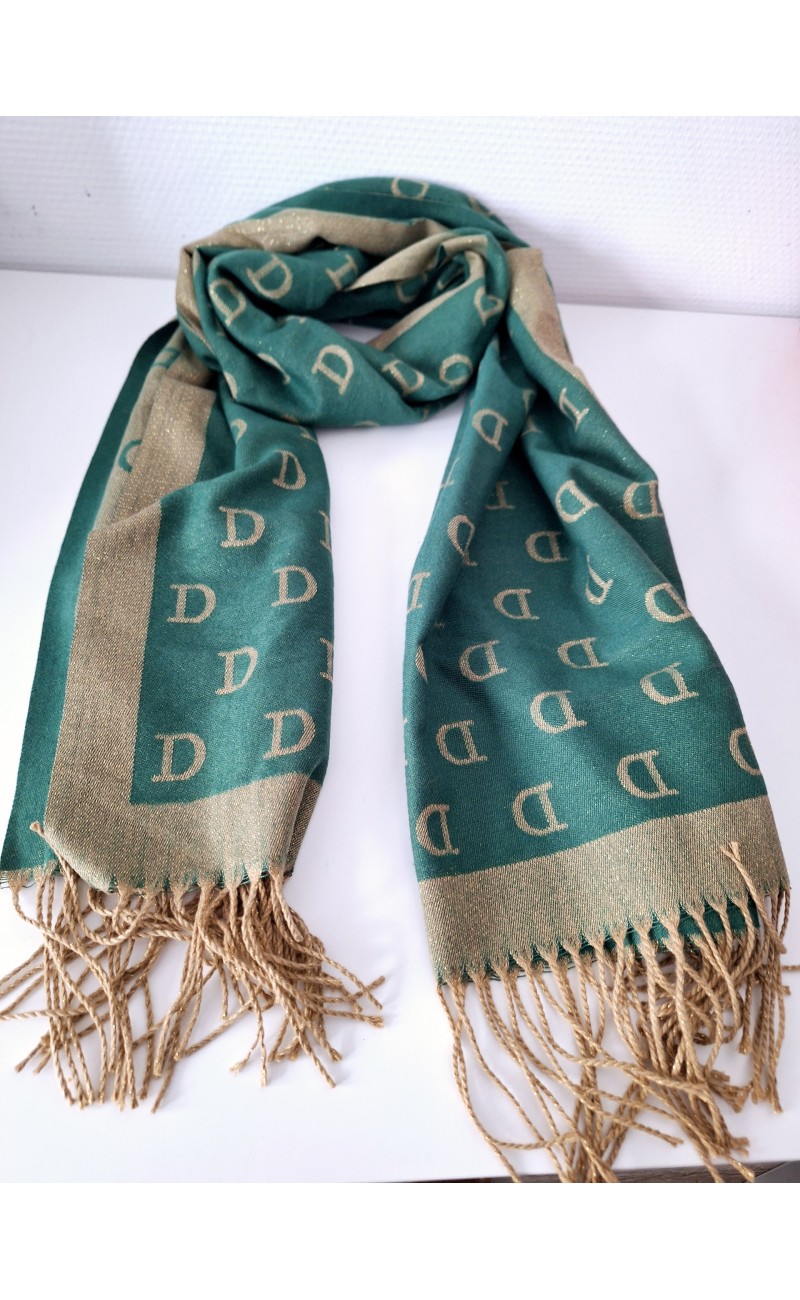 écharpe D verte