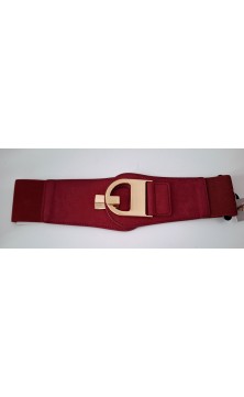 ceinture rouge avec élastique
