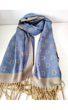 Echarpe bleu ciel D