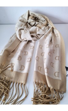 Shawl light brown 'D'