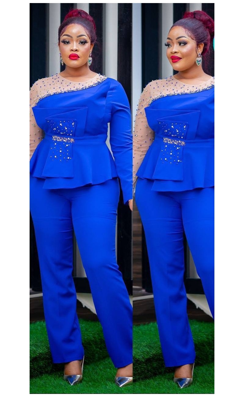 Blue ensemble