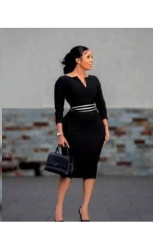 navy blue dress, white...