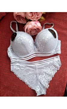 Ensemble soutien gris...