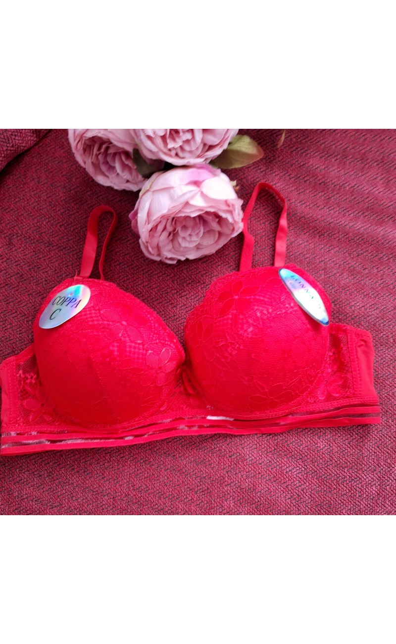 Red bra size C
