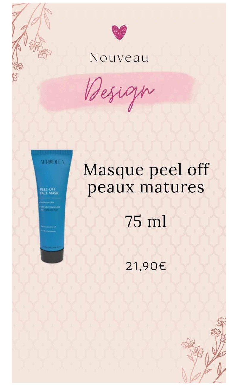 Mask 'peel off ' for mature skin 75ml