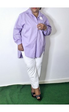 Grande Chemise mauve...
