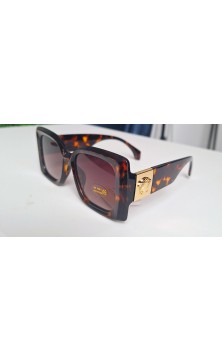 Lunettes De Soleil En Brun