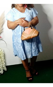 Robe Bleu Ciel Taille...