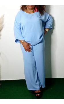 Ensemble Pantalon Bleu Ciel...