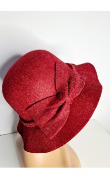Chapeau Rouge avec Noeux
