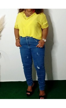 Blue jeans modern design