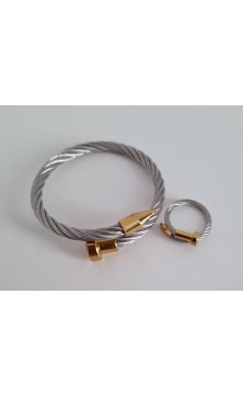 Combination of bracelet and...