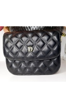 Black shoulder bag