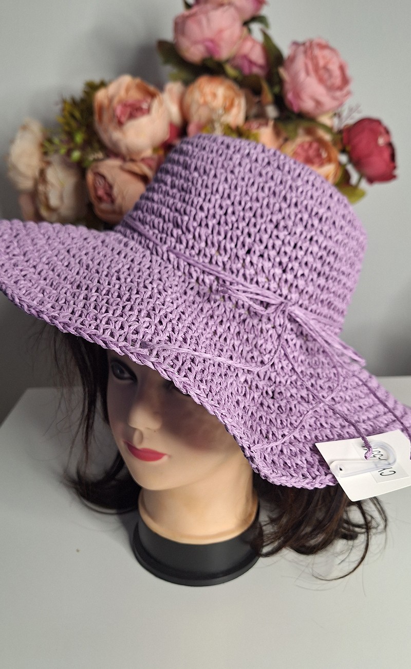 Purple hat