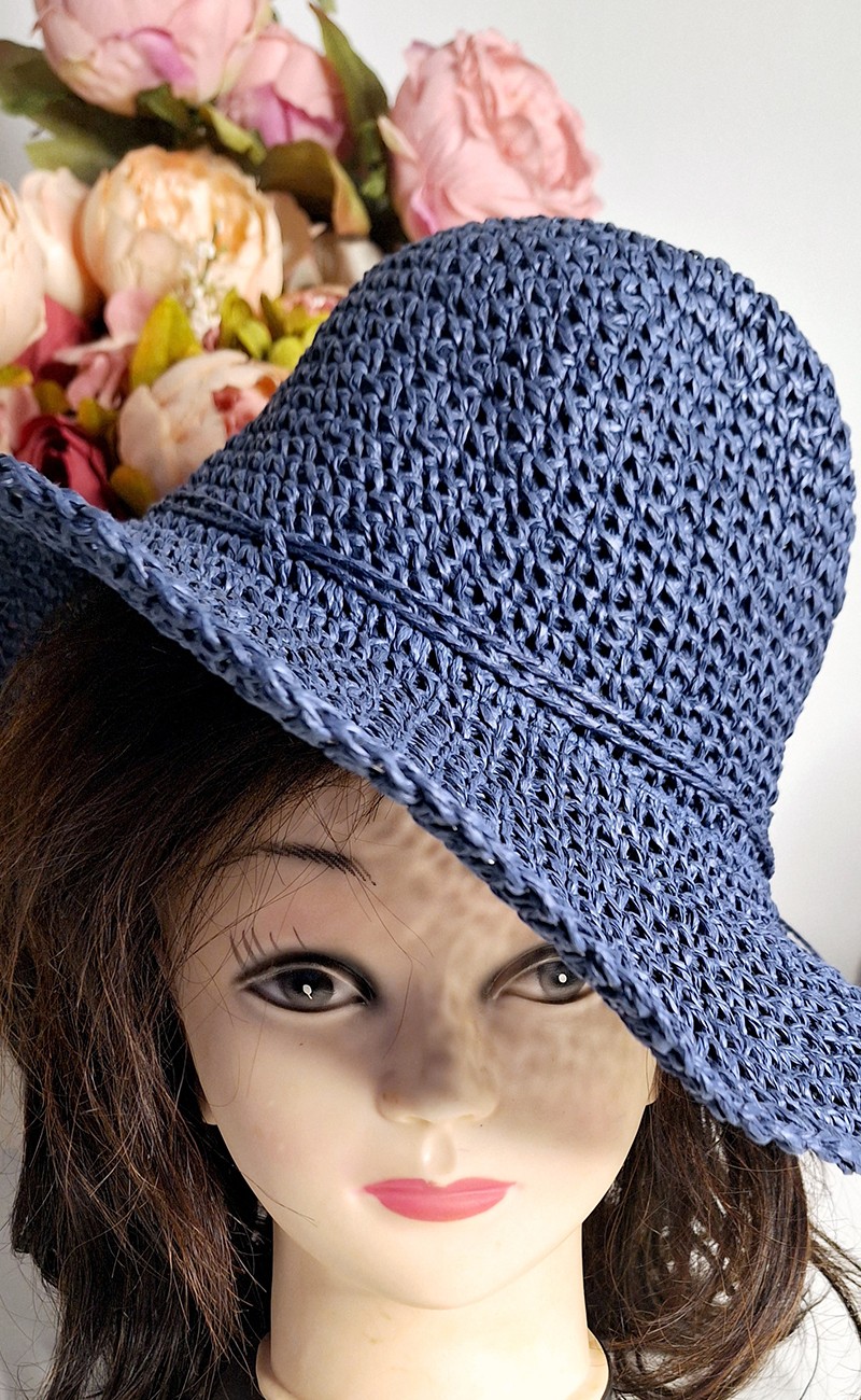 Navy blue hat