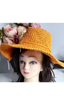Orange hat