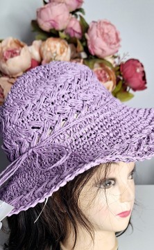Purple hat