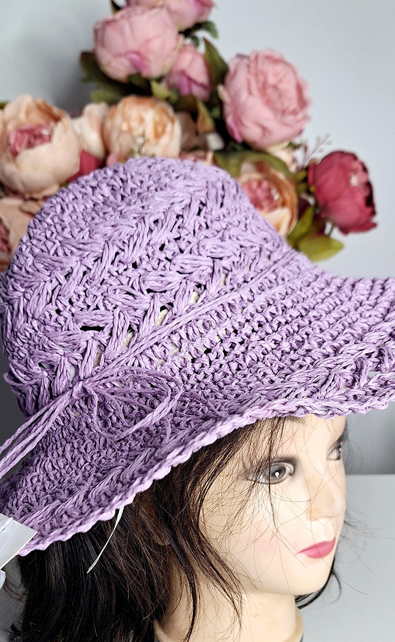 Purple hat