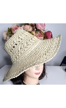 Beige hat