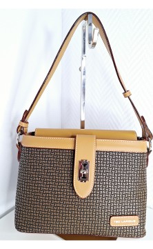 Handbag brown Ted Lapidus