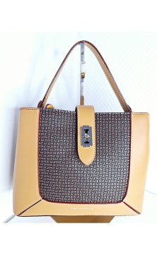 Handbag brown Ted Lapidus