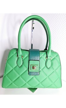 Green handbag