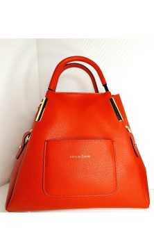 Red handbag