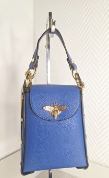 Mini blue handbag