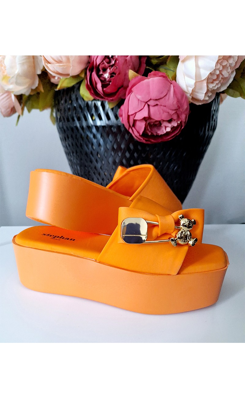 Orange sandal