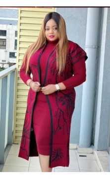 ensemble robe pull longues...