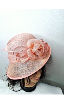 pink ceremony hat
